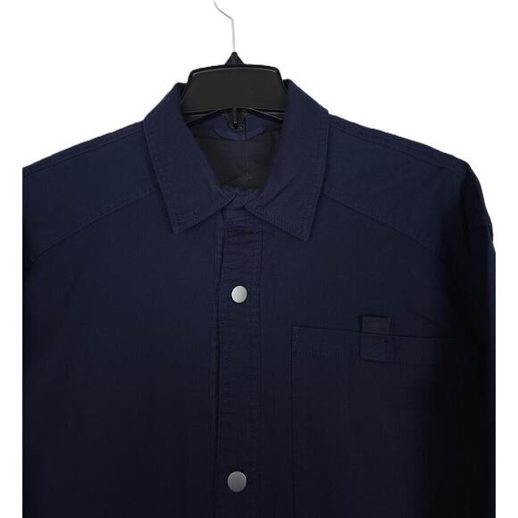 Atm Anthony Thomas Melillo Men's Stretch Cotton Utility Jacket Navy Medium NWT - Picture 3 of 10